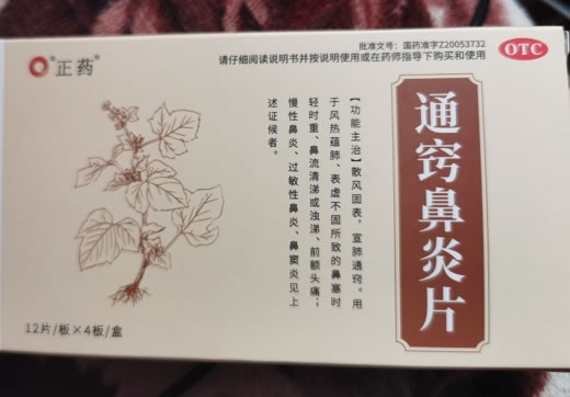 通窍鼻炎片