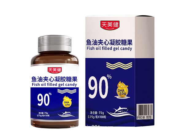 90%鱼油凝胶糖果