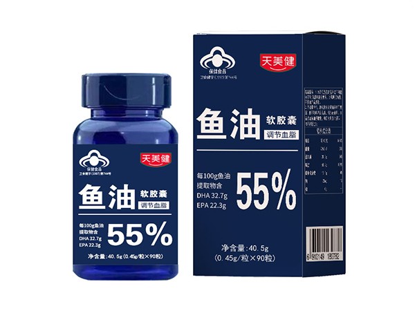 天美健牌鱼油软胶囊